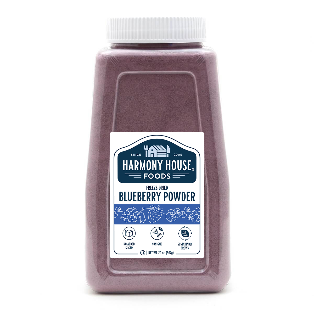 Freeze Dried Blueberry Powder | Powdered Blueberries – Harmony