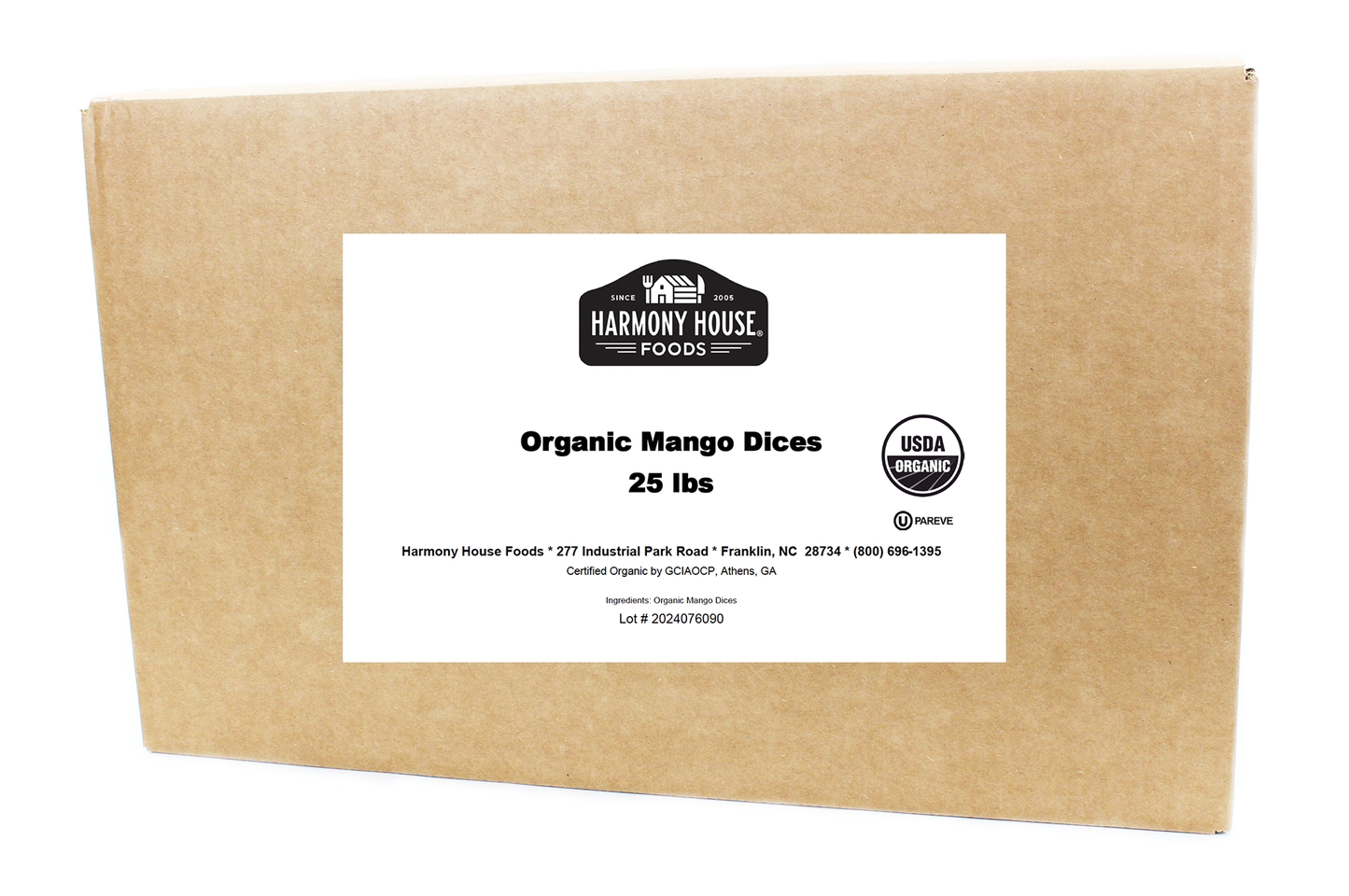 Organic Freeze-Dried Mango Dices