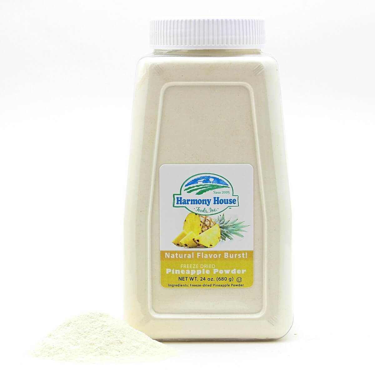 Freeze Dried Pineapple Powder (4 Cups / 64 Tbs)