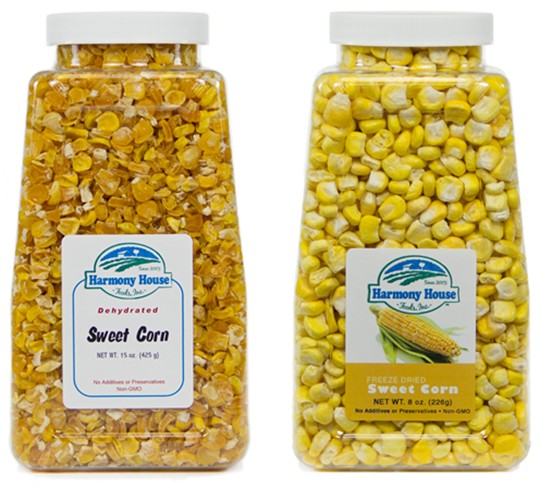 Freeze Dried vs. Dehydrated Foods