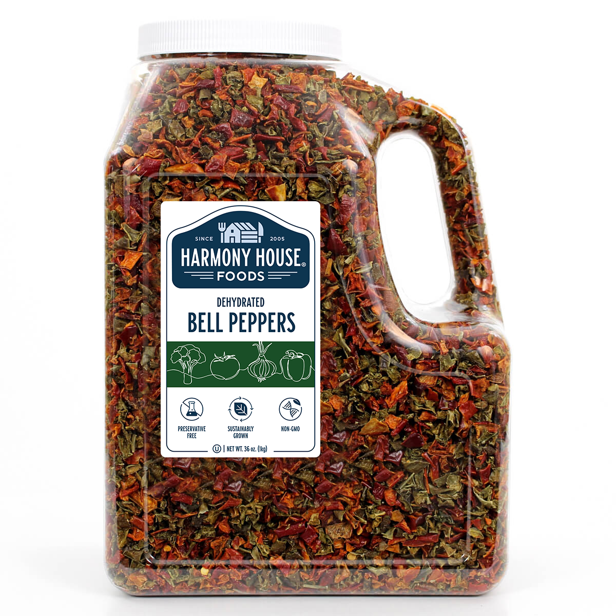 Dried Peppers, Mixed