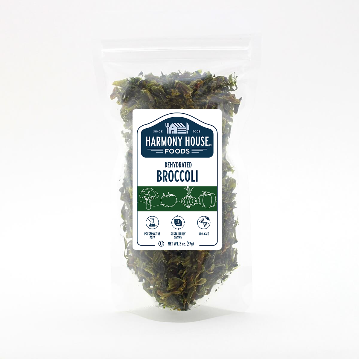 Dried Broccoli Flowerets