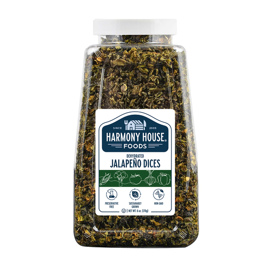 Dried Jalapeño Dices