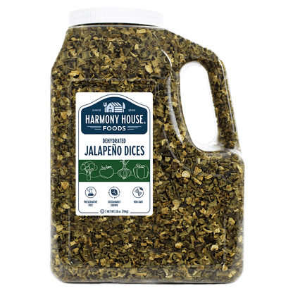 Dried Jalapeno Dices