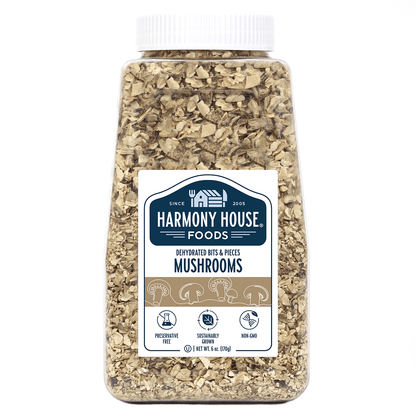 Dried Mushrooms, Bits & Pieces