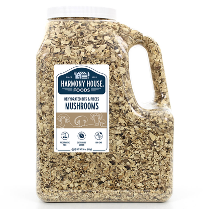 Dried Mushrooms, Bits & Pieces