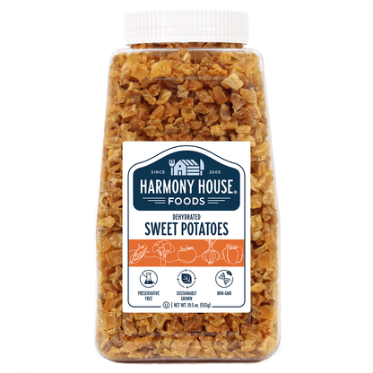 Organic Dried Sweet Potatoes