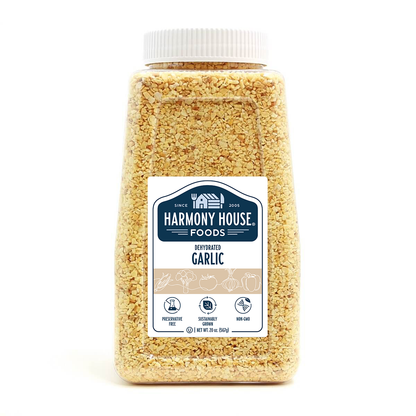 Dried Garlic, Gourmet Minced
