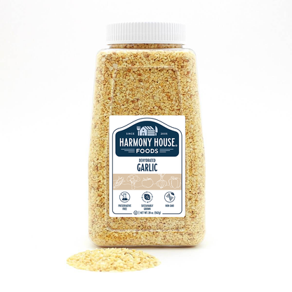 Dried Garlic, Gourmet Minced