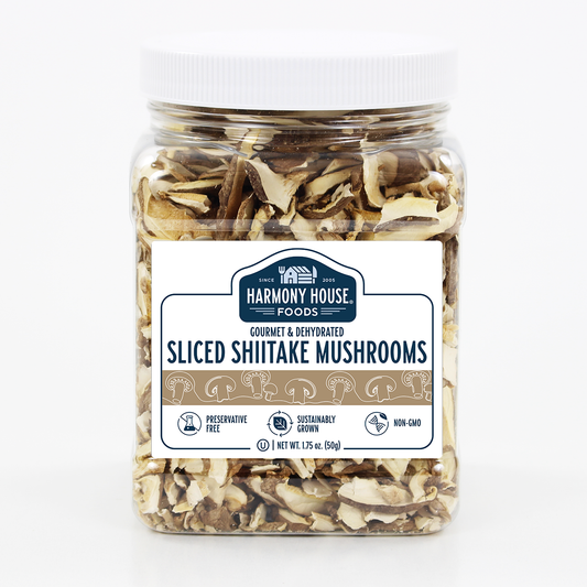 Sliced Shiitake Mushrooms