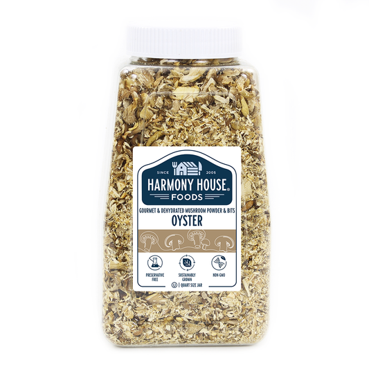 Oyster Mushroom Powder & Bits (4 Cups)