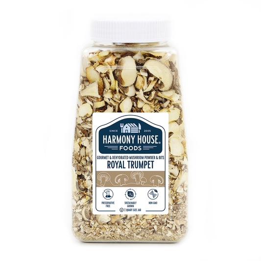 Royal Trumpet Mushroom Powder & Bits (4 Cups)