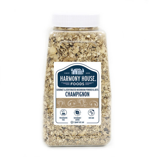 Champignon Mushroom Powder & Bits (4 Cups)