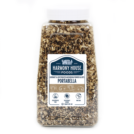 Portabella Mushroom Powder & Bits (4 Cups)
