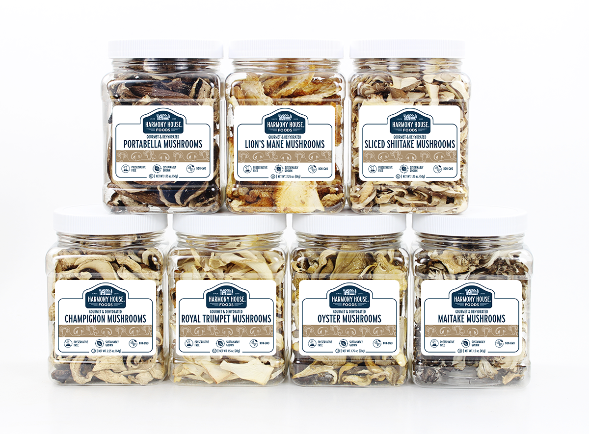 Mushroom Pantry Stuffer (7 Varieties, Quart Size)