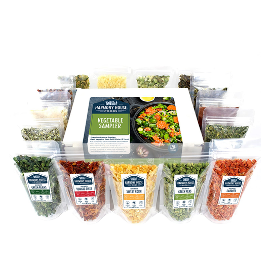 Vegetable Sampler (15 ZIP Pouches)