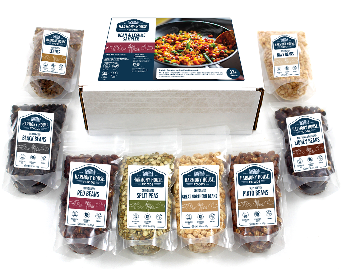 Beans and Lentils Sampler | Buy Beans and Legumes – Harmony House Foods