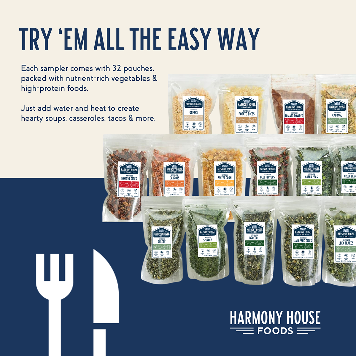 Deluxe Sampler (32 ZIP Pouches)