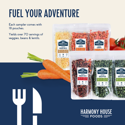 Backpacking Kit (18 ZIP Pouches)