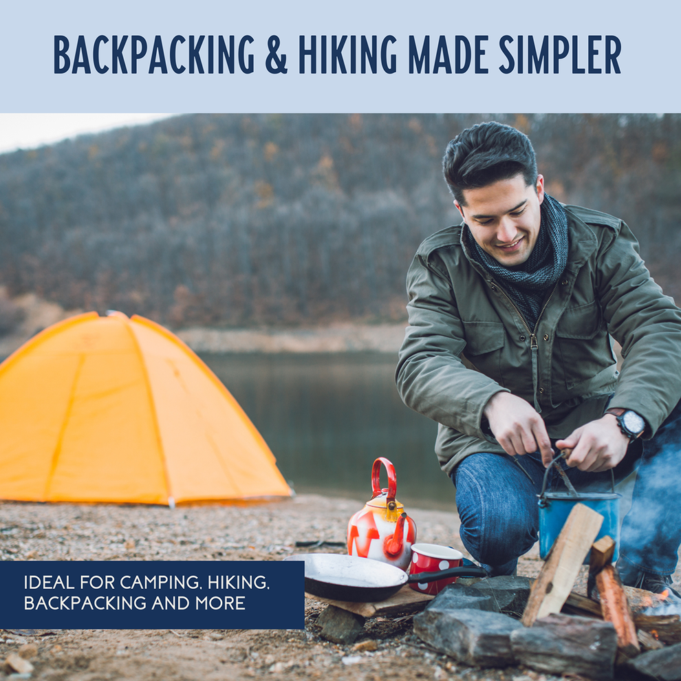 Backpacking Kit (18 ZIP Pouches) | Dehydrated Food Camping – Harmony ...