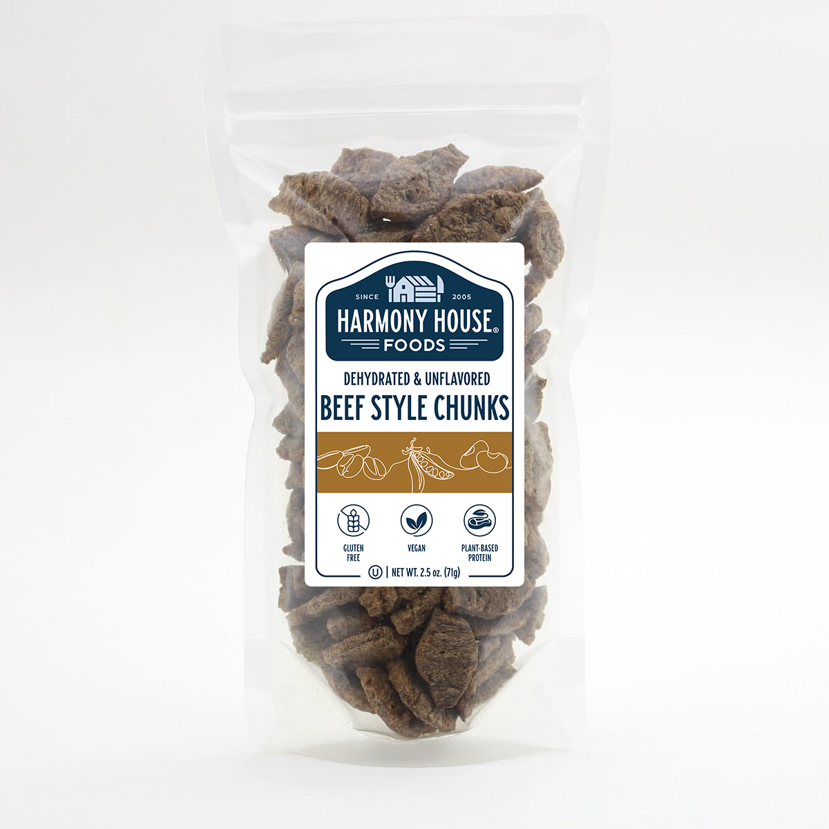 Beef Style Chunks (Unflavored)