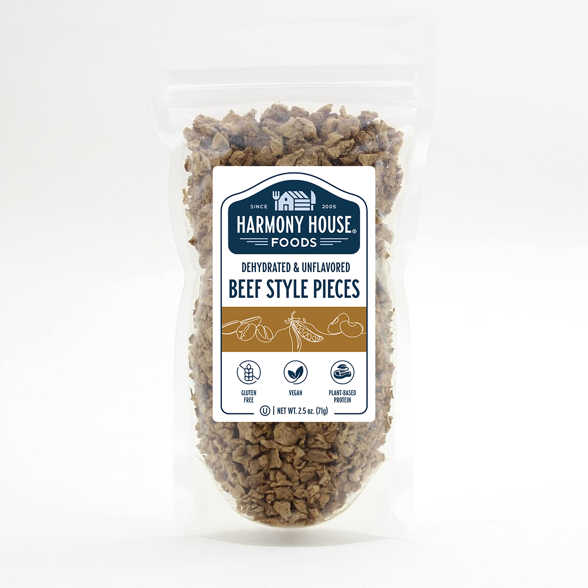 Beef Style Pieces (Unflavored)