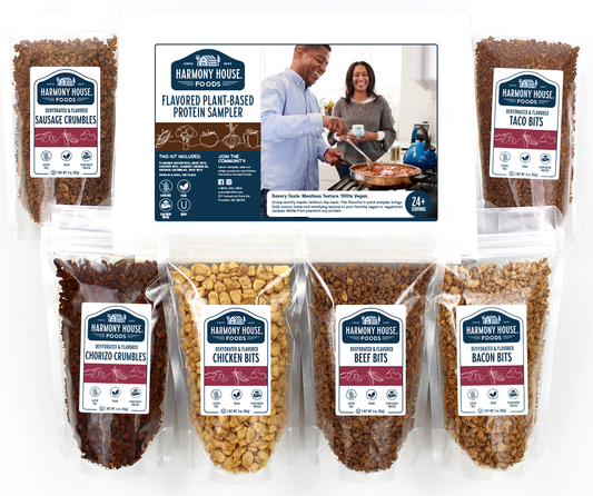 Flavored Plant-Based Protein Sampler (6 ZIP Pouches)