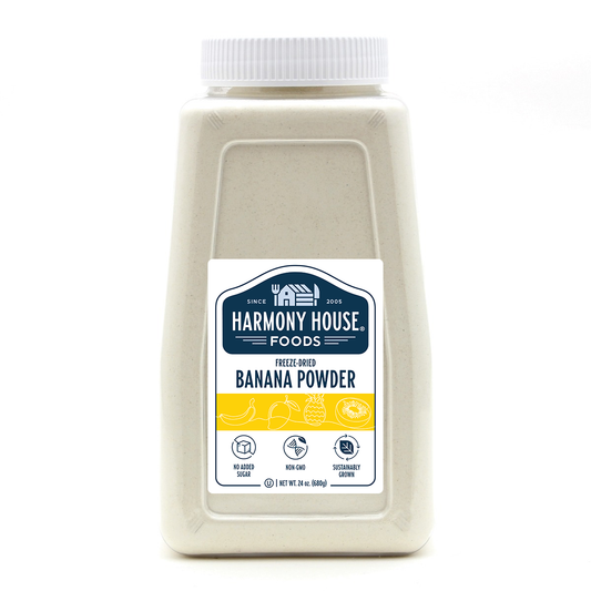 Freeze-Dried Banana Powder (4 Cups / 64 Tbs)