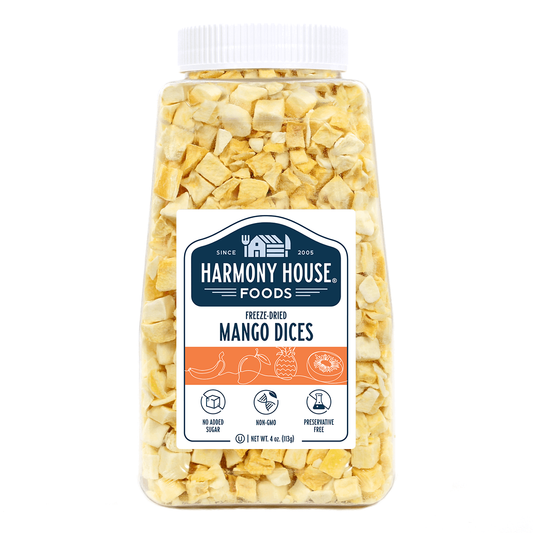 Freeze Dried Mangoes (4 oz)