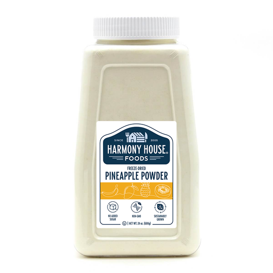 Freeze-Dried Pineapple Powder (4 Cups / 64 Tbs)
