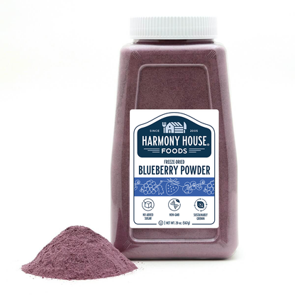 Freeze-Dried Blueberry Powder (4 Cups / 64 Tbs)
