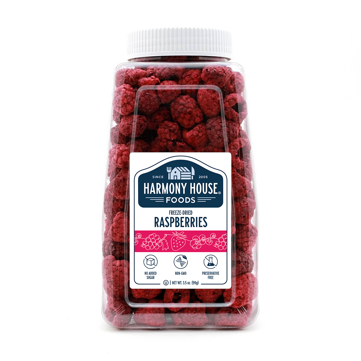 Freeze-Dried Raspberries