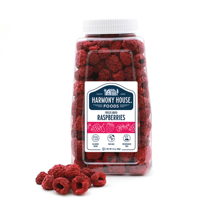 Freeze-Dried Raspberries