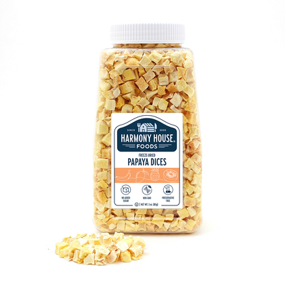 Freeze Dried Papaya