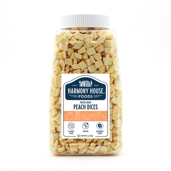 Freeze-Dried Peach Dices