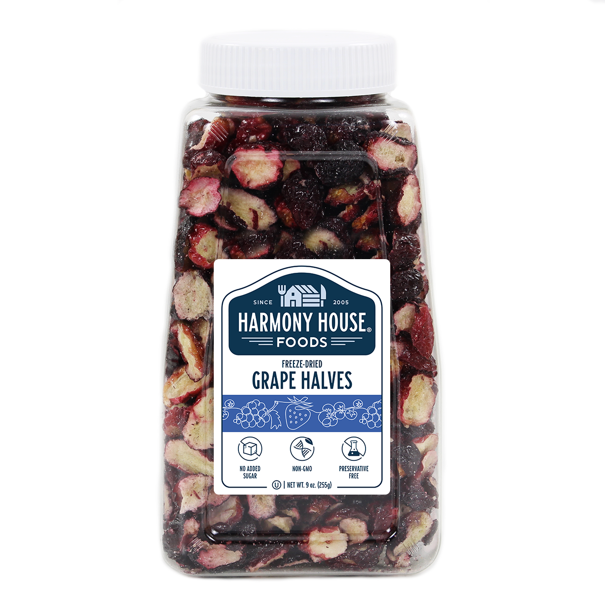 Freeze-Dried Grape Halves (9.45 oz)