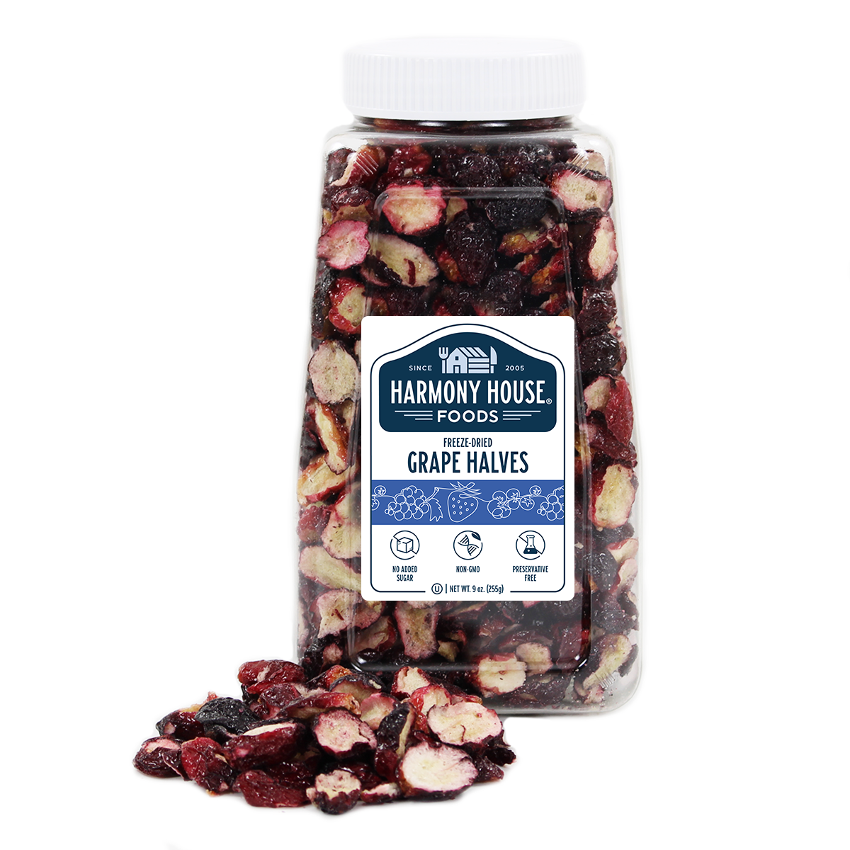 Freeze-Dried Grape Halves (9.45 oz)