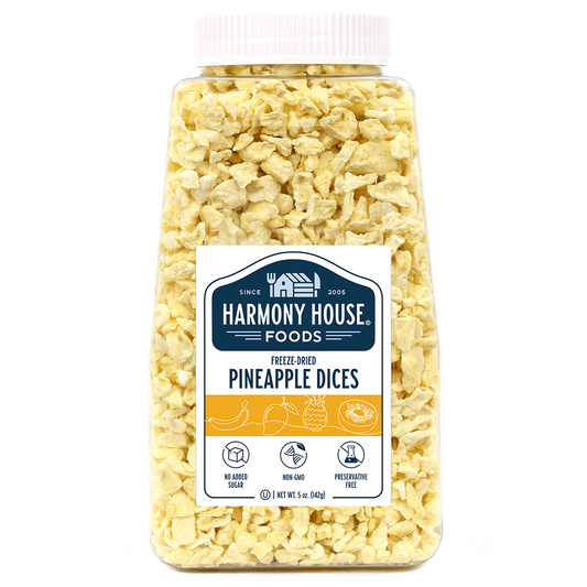 Freeze Dried Pineapple Dices