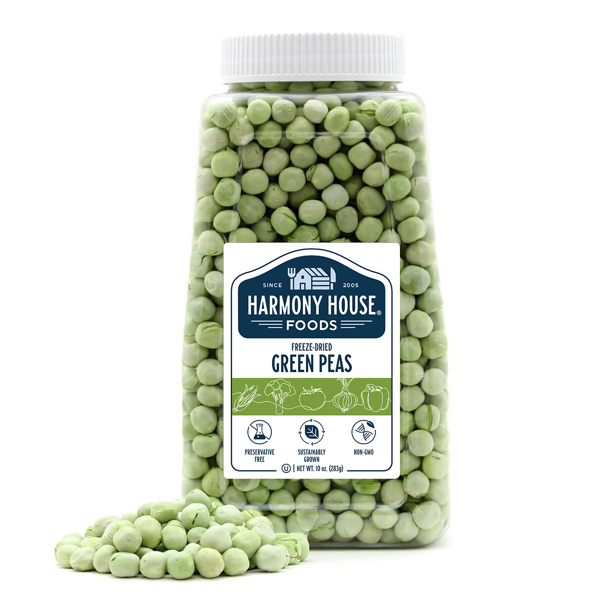Freeze Dried Green Peas