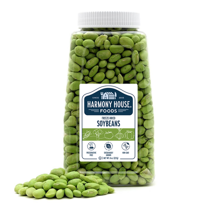 Freeze Dried Soybeans (8 oz)