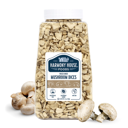 Freeze-Dried Mushroom Dices