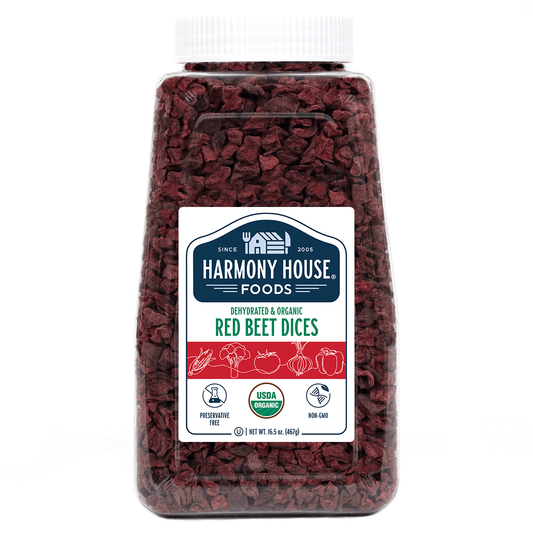 Organic Dried Red Beet Dices