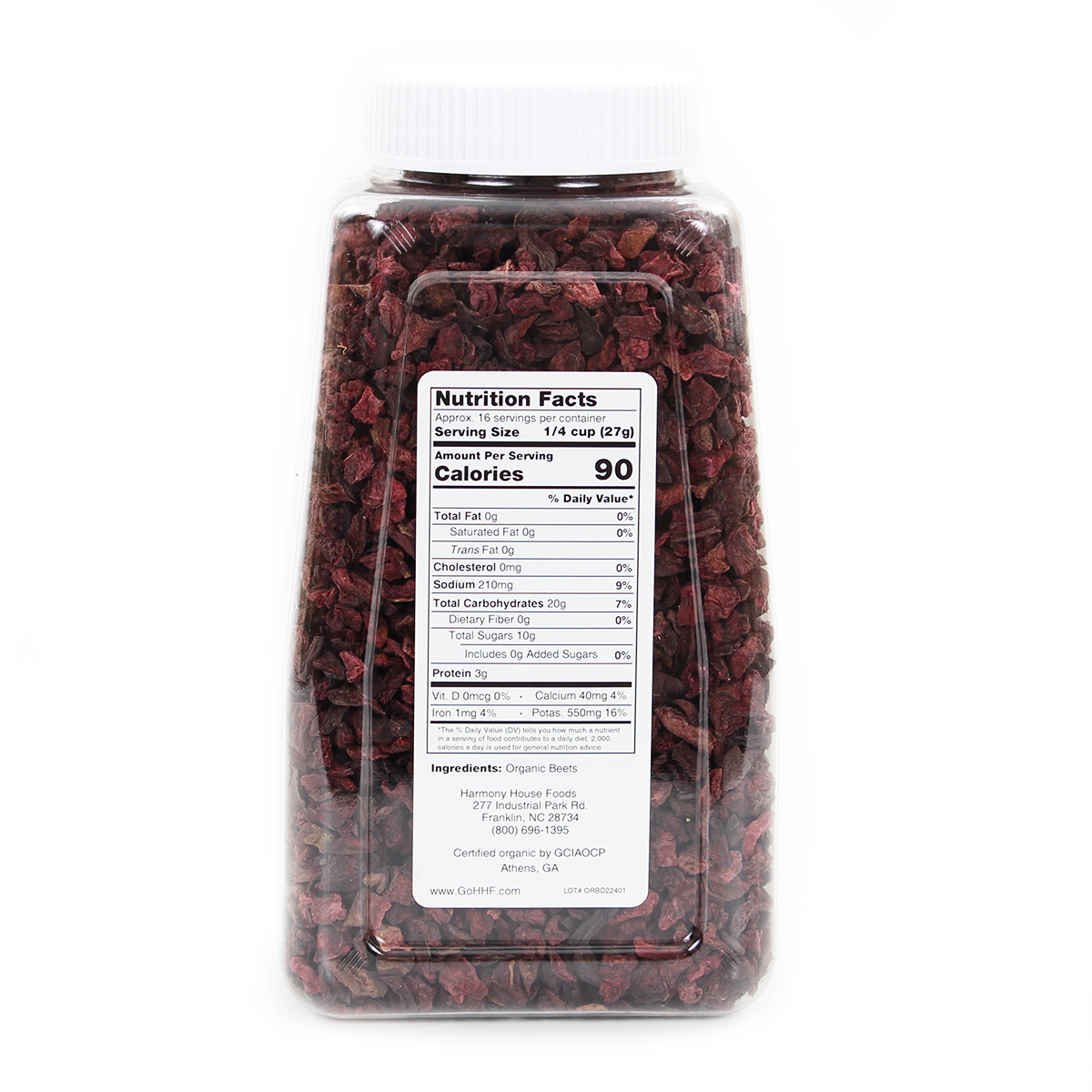 Organic Red Beet Dices