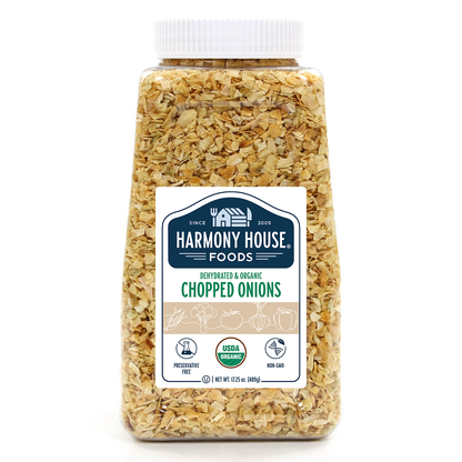 Organic Chopped Onions