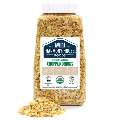 Organic Chopped Onions