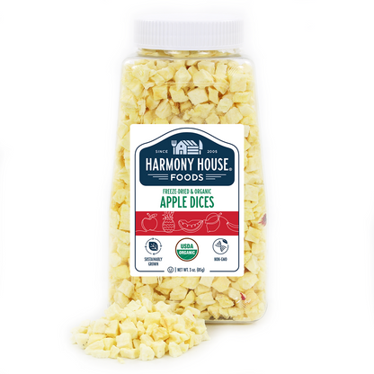 Organic Freeze-Dried Apple Dices