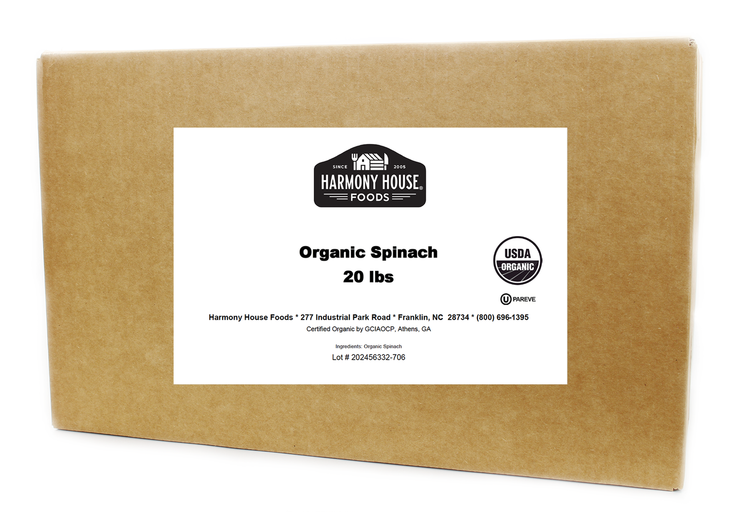 Organic Spinach Flakes