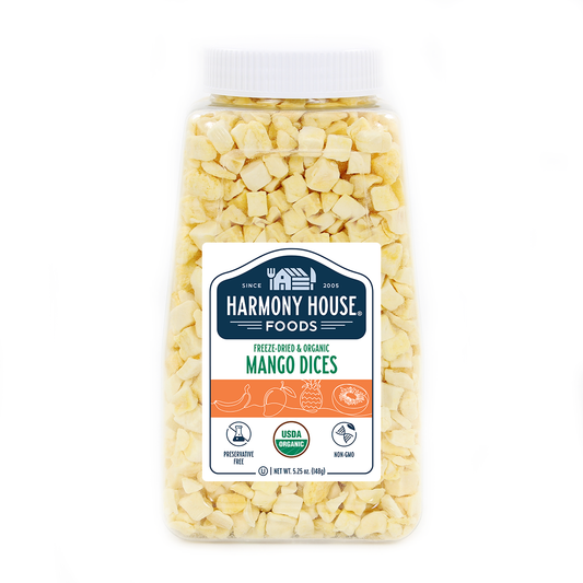 Organic Freeze-Dried Mangoes (6.25 oz)
