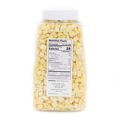 Organic Freeze-Dried Mango Dices