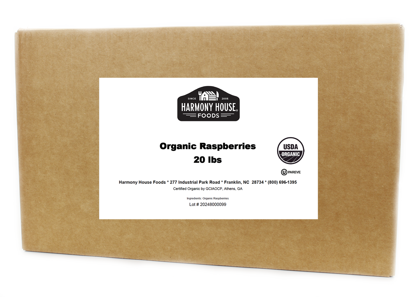 Organic Freeze-Dried Raspberries